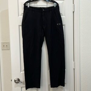 Oakley Men’s Golf Pants Black Size 34x30